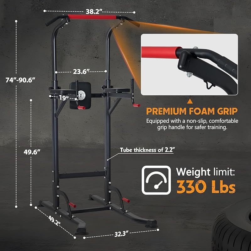 Home Pull-Up & Dip Station