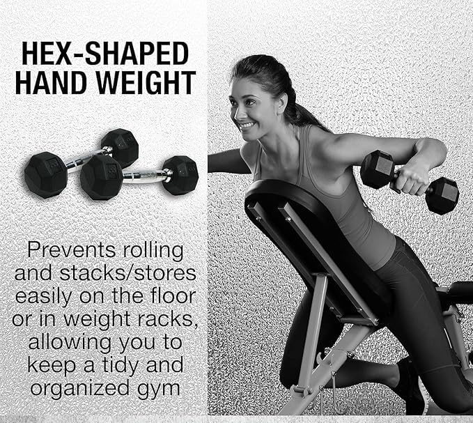 2kg hex dumbbells (pair)
