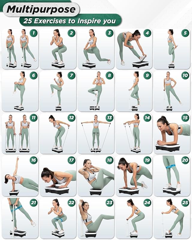 vibration plate exercise machine