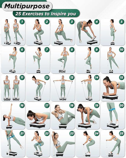 Vibration Plate Exercise Machine