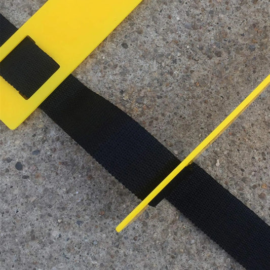 High Quality Plastic Speed Agility Training Ladder Soccer Training Ladder | Ideal for All Surfaces, Kids & Adults | Match-Ready | Includes Pump & Needle | Durable & Long-Lasting Performance