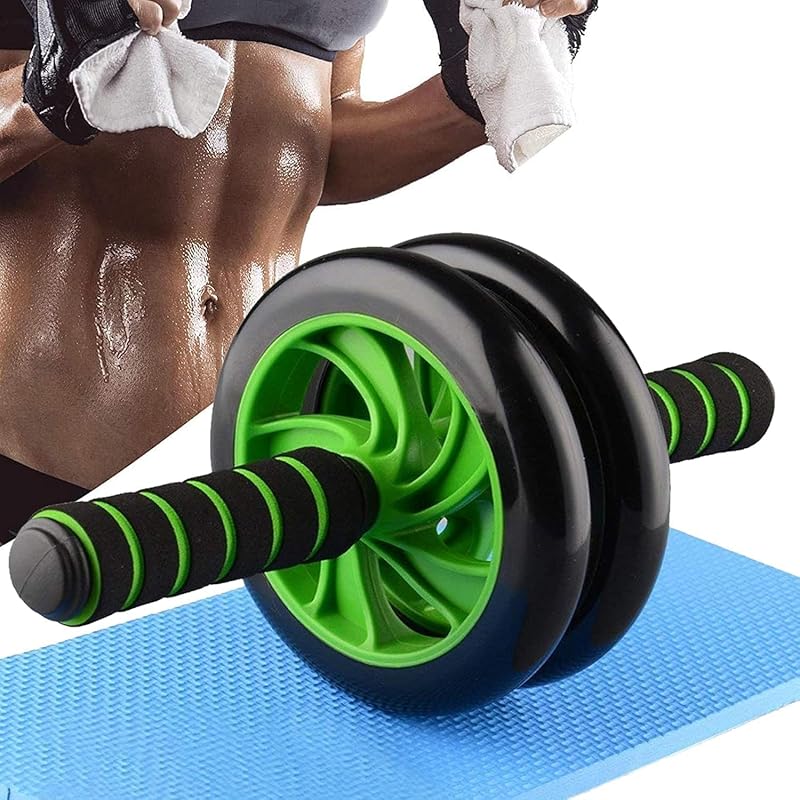 ab roller - ultimate abdominal & core exercise wheel with knee mat