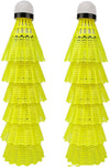 Spall Badminton Shuttlecocks - 12 Pack Nylon Feather