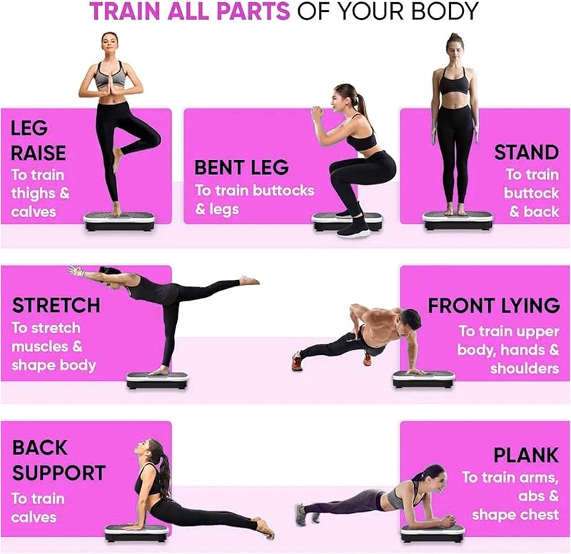 Vibration Plate Exercise Machine