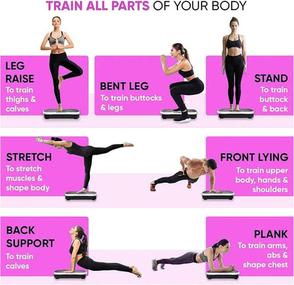 Vibration Plate Exercise Machine