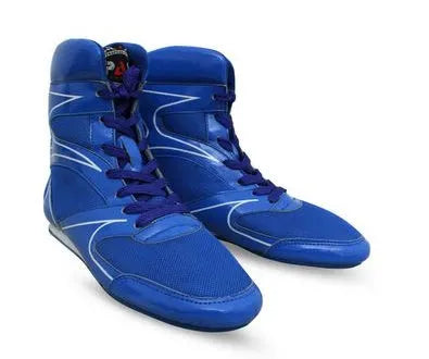 Boxing Shoes 36 to 44 Size Bodybuilding Wrestling Fight Boots Comfortable Movement High Traction Sport Foot Were For Training MMA Muay Thai Weight Lifting Athletic Equipment Walking Running Gym(SI-113