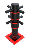 Spall Vertical Boxing Sandbag Dual-Use Wing Chun Rotating Wooden