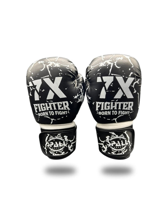 Spall Boxing Gloves for Training, Sparring & Fighting – Premium PU Leather Punching Gloves for Men & Women – Available in White, Orange, Blue & Black
