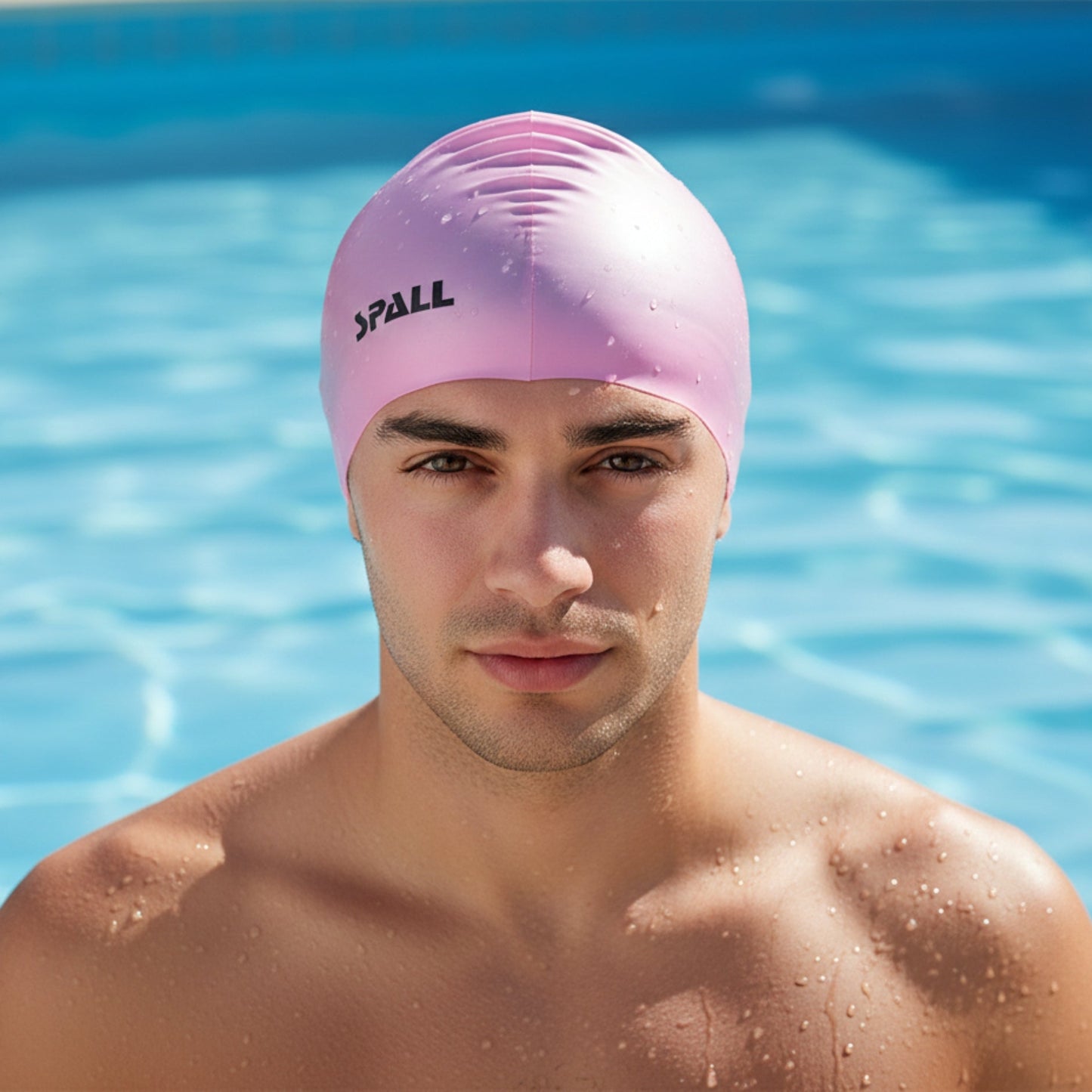 premium silicone swimming cap for adults & kids | waterproof, stretchable, long-lasting swim cap for pool & training