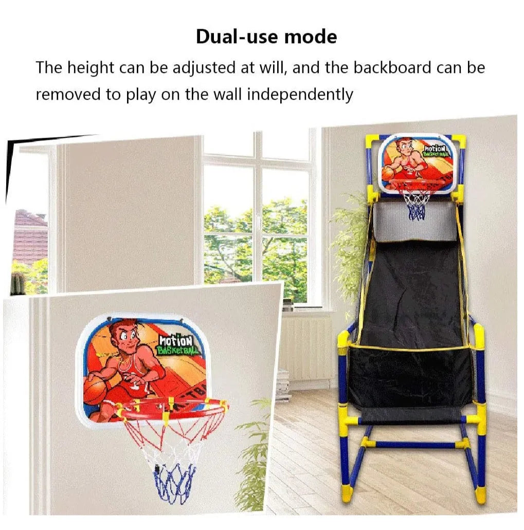 arcade basketball hoop game ? basement toys ? basketball hoop for kids ? basketball game with hoop training system ?air pump included- kids indoor sports toys ? fun and entertaining 4906