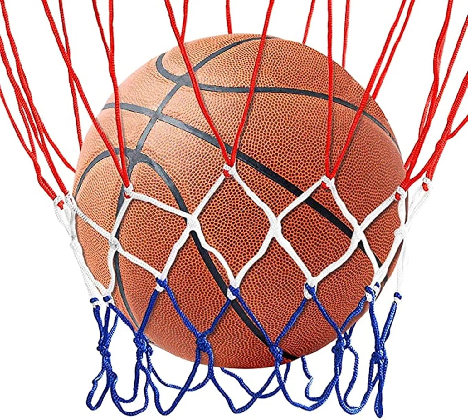 45cm/17.7inchBasketball Hoop, Basketball Rim Goal Wall Mounted Basketball Hoop Indoor Outdoor Hanging Basketball Hoop. 8386 | Ideal for All Surfaces, Kids & Adults | Match-Ready | Includes Pump & Needle