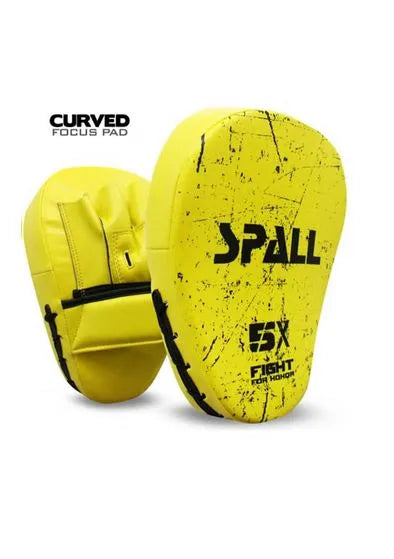 Spall Focus Pads Hook Jab Mitts Boxing Pads Hand Target Gloves Training For MMA Kick Boxing Pads Muay Thai Training Martial Arts Punch Mitts For Kids Men And Women | Ideal for All Surfaces, Kids & Adults