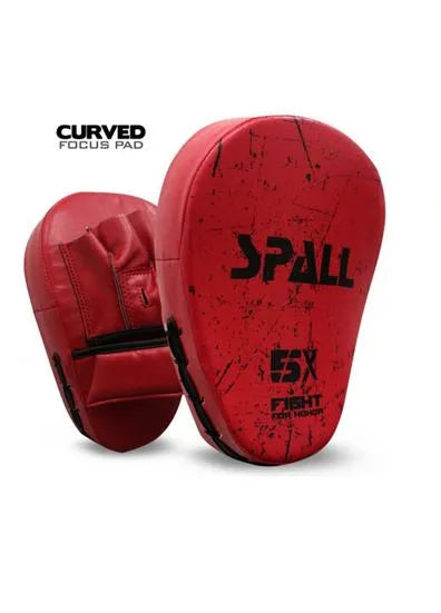 Spall Focus Pads Hook Jab Mitts Boxing Pads Hand Target Gloves Training For MMA Kick Boxing Pads Muay Thai Training Martial Arts Punch Mitts For Kids Men And Women | Ideal for All Surfaces, Kids & Adults