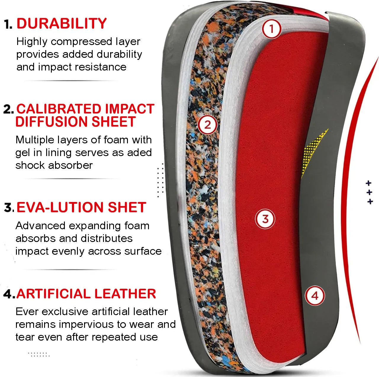 Arm Mitt Kick Boxing Gold Red White(SI-1583) | Ideal for All Surfaces, Kids & Adults | Match-Ready | Includes Pump & Needle | Durable & Long-Lasting Performance