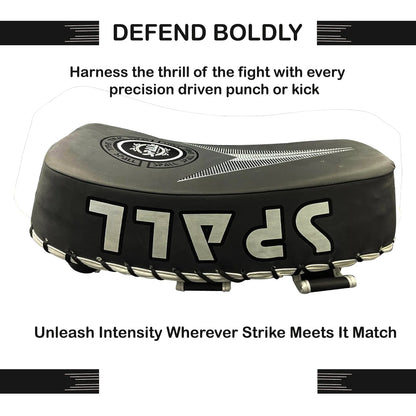 Arm Mitt Kick Boxing Gold Red White(SI-1583) | Ideal for All Surfaces, Kids & Adults | Match-Ready | Includes Pump & Needle | Durable & Long-Lasting Performance
