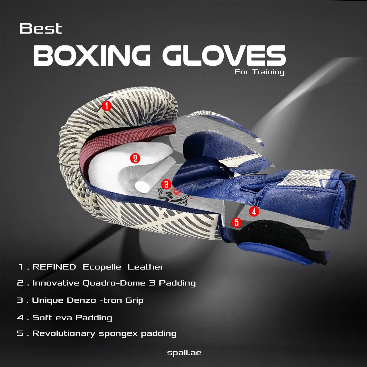 Professional Boxing Gloves For Strong Punches Sparring And Kickboxing Fighting Punch Bag Workout Muay Thai And Training(SI-1490) | Ideal for All Surfaces, Kids & Adults | Match-Ready | Includes Pump & Needle