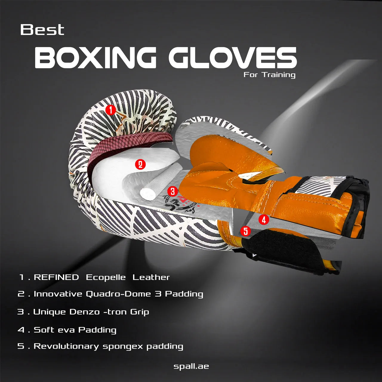 Professional Boxing Gloves For Strong Punches Sparring And Kickboxing Fighting Punch Bag Workout Muay Thai And Training(SI-1490) | Ideal for All Surfaces, Kids & Adults | Match-Ready | Includes Pump & Needle