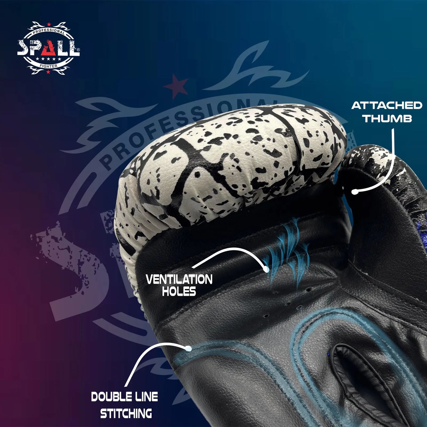 boxing gloves for sparring training and fighting lightweight (si-1662) | ideal for all surfaces, kids & adults | match-ready | includes pump & needle | durable & long-lasting performance