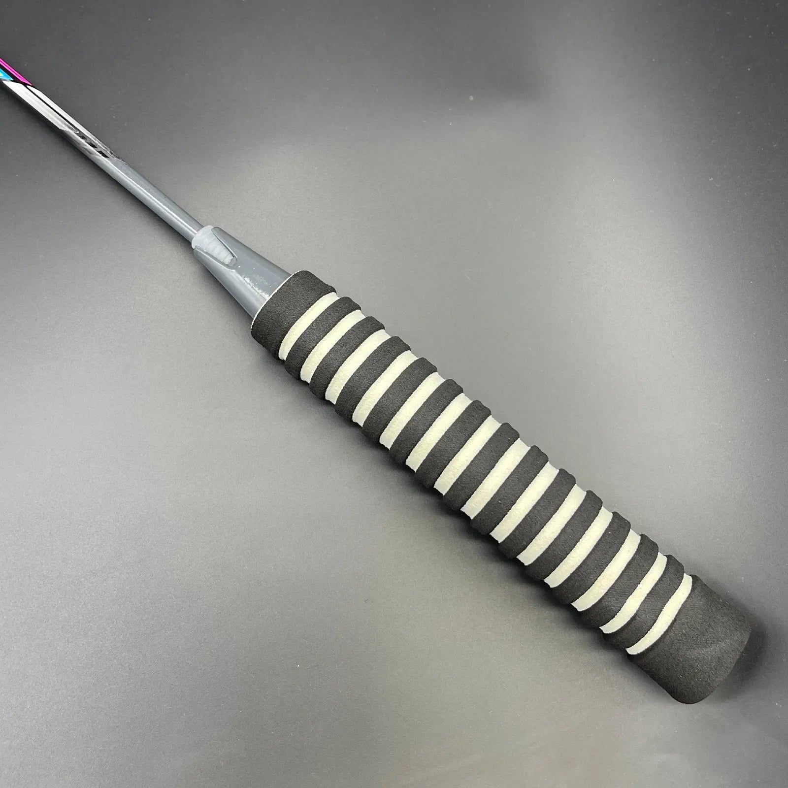 Badminton Rocket With Grip Soft Handles Smash Power Frame With Free Full Cover Ultra Light Weight Carbon Fiber Single High Grade Perfect For Men And Women | Ideal for All Surfaces, Kids & Adults