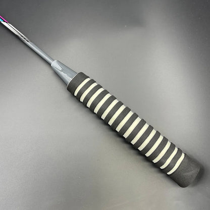 Badminton Rocket With Grip Soft Handles Smash Power Frame With Free Full Cover Ultra Light Weight Carbon Fiber Single High Grade Perfect For Men And Women | Ideal for All Surfaces, Kids & Adults