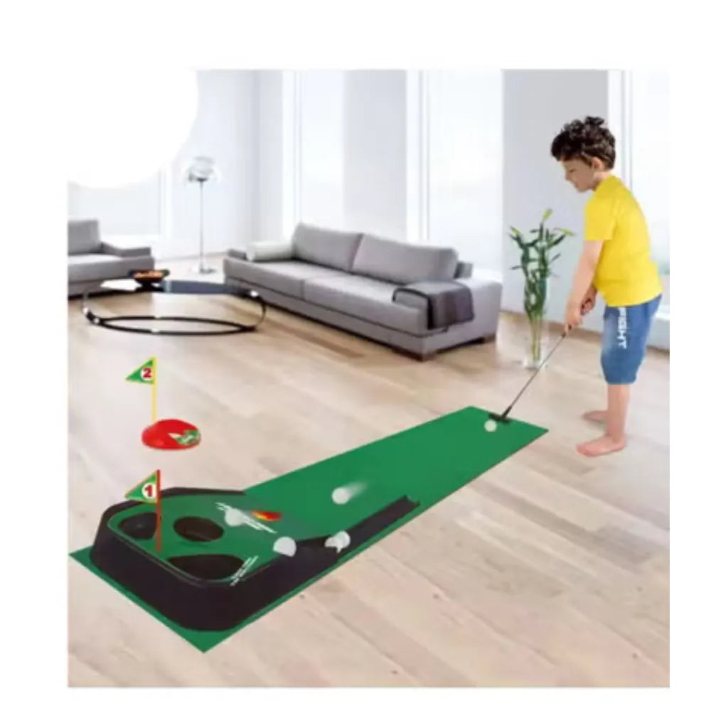 Kids Mini Golf Toy Set ? Indoor & Outdoor Sports Game for Children | Fun Training & Practice Golf Set for Boys & Girls ? Educational Golf Activity Game for Toddlers & Kids | Ideal for All Surfaces