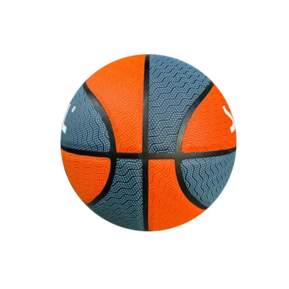 basketball size 7 indoor/outdoor official regulation size streetball rubber basketball deep channel construction made for unisex men and women youth and adult for professional training and games