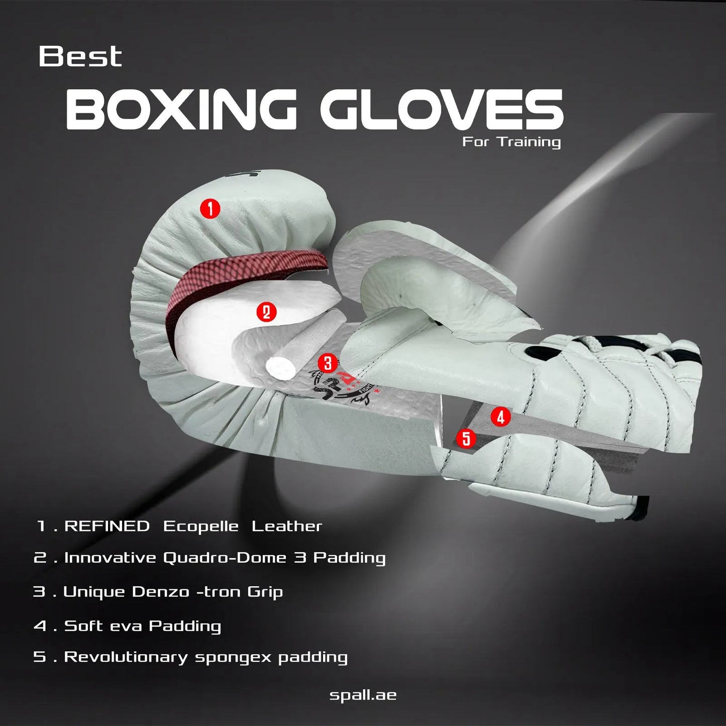 professional boxing gloves for strong punches sparring and kickboxing fighting punch bag workout muay thai and training(si-804) | ideal for all surfaces, kids & adults | match-ready | includes pump & needles