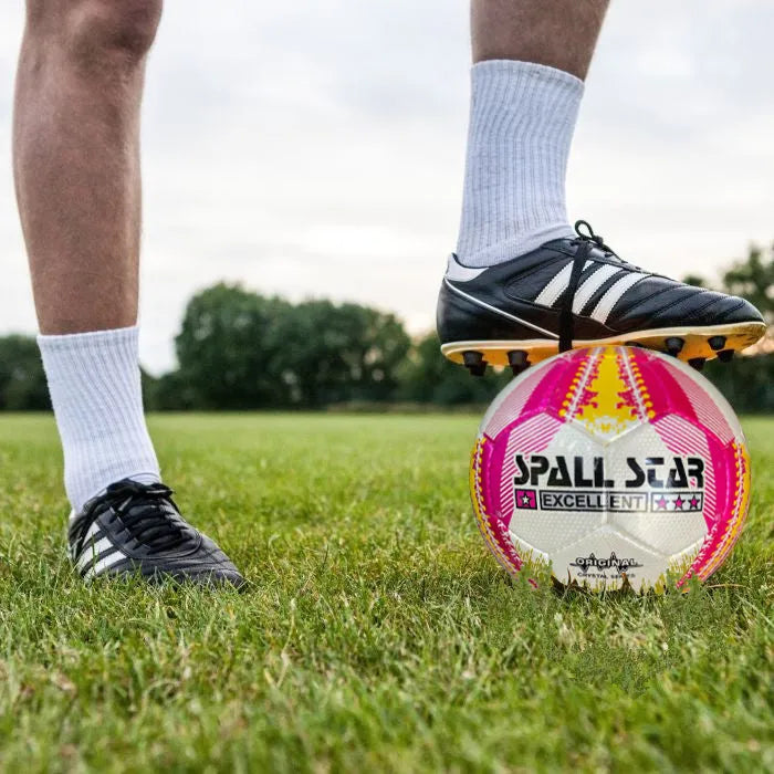 football soccer ball for matches world cup best indoor/outdoor water proof ball for professional training and match men and women youth and adult (cr-696) | ideal for all surfaces, kids & adults