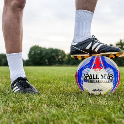Football Soccer Ball For Matches World Cup Best Indoor/Outdoor Water Proof Ball For Professional Training And Match Men And Women Youth And Adult (CR-696) | Ideal for All Surfaces, Kids & Adults