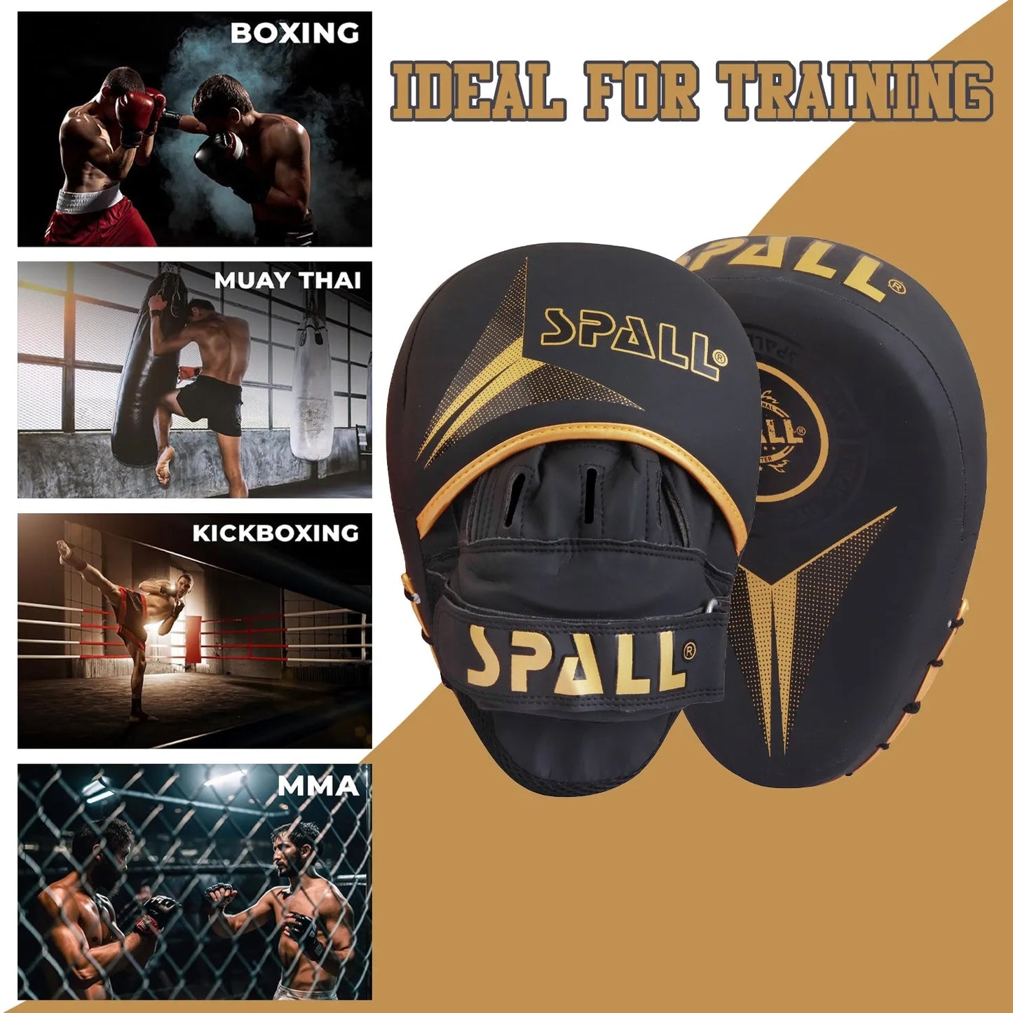 boxing pad hook and jab training pads hand target strike (si-1281) | ideal for all surfaces, kids & adults | match-ready | includes pump & needle | durable & long-lasting performance