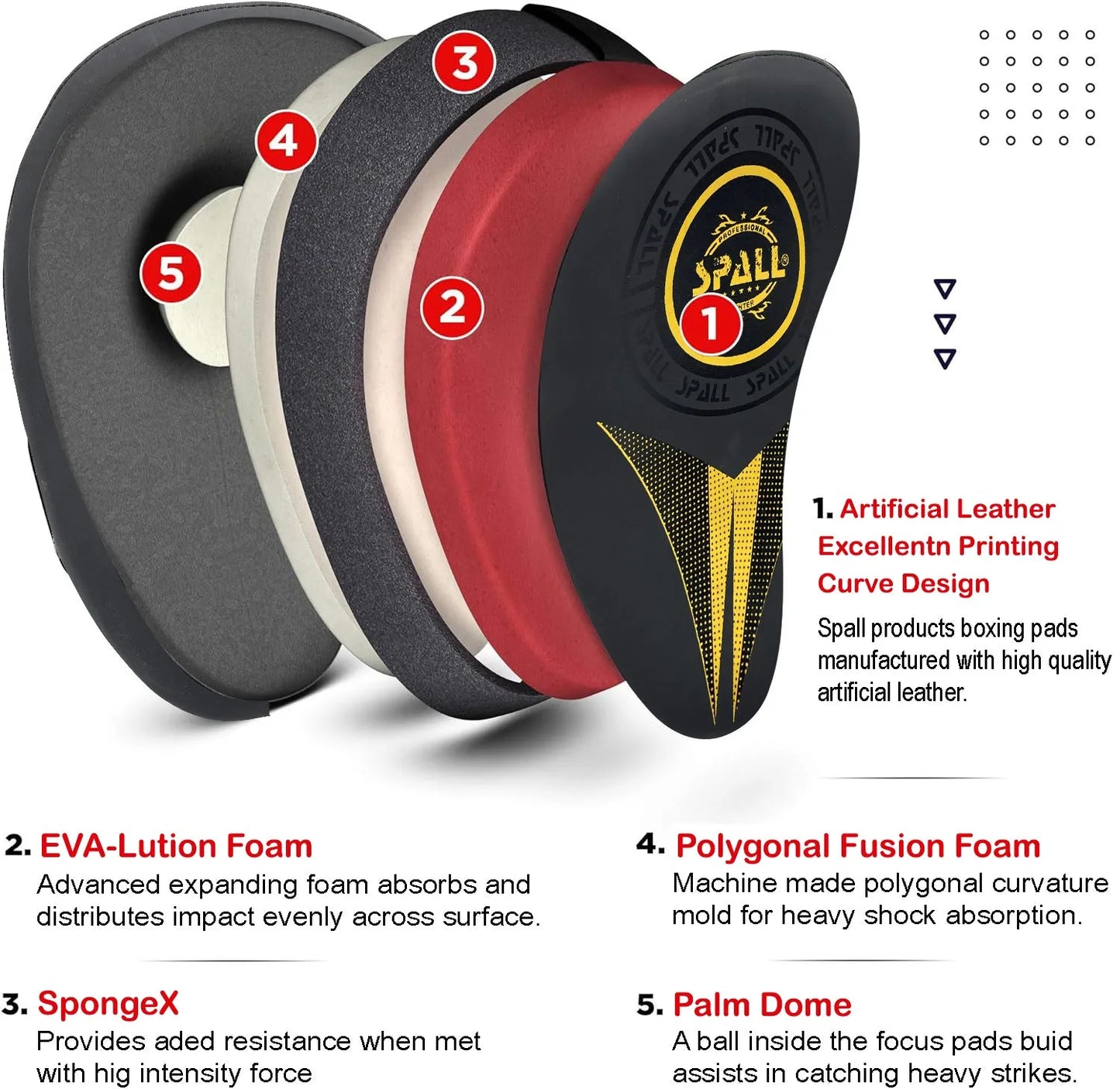 boxing pad hook and jab training pads hand target strike (si-1281) | ideal for all surfaces, kids & adults | match-ready | includes pump & needle | durable & long-lasting performance