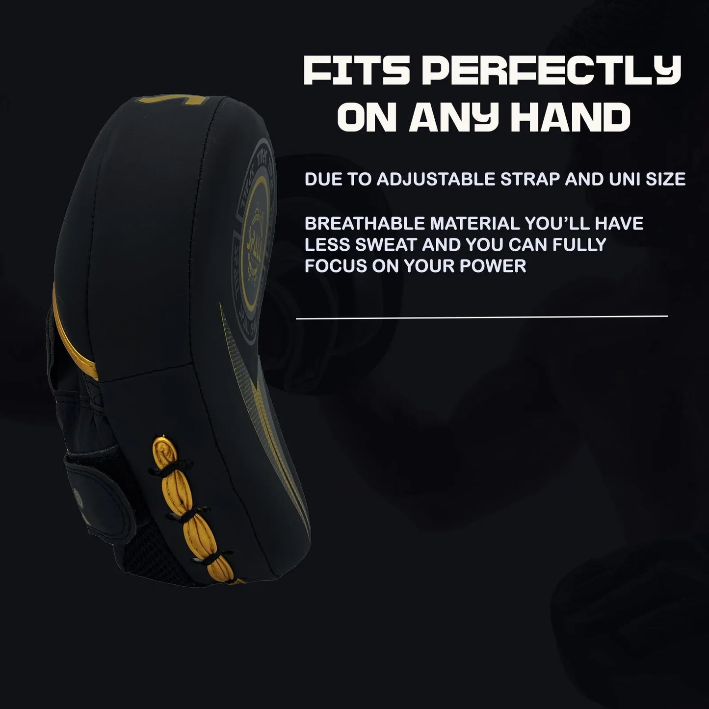 boxing pad hook and jab training pads hand target strike (si-1281) | ideal for all surfaces, kids & adults | match-ready | includes pump & needle | durable & long-lasting performance