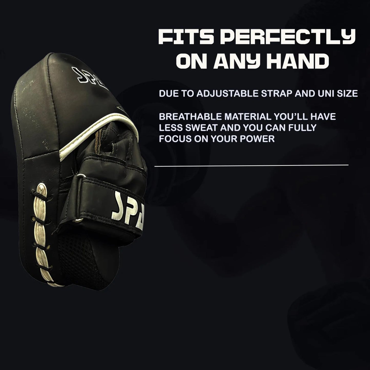 boxing pad hook and jab training pads hand target strike (si-1281) | ideal for all surfaces, kids & adults | match-ready | includes pump & needle | durable & long-lasting performance