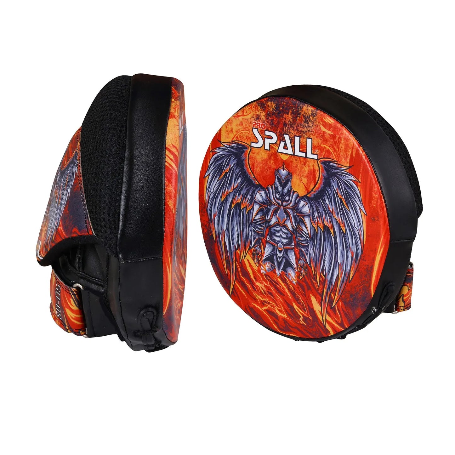 focus pad goal punching mitt for boxing coaching mma kickboxing martial arts training pads for men and women by spall(si-1265) | ideal for all surfaces, kids & adults | match-ready | includes pump & needle