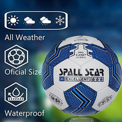 Football Soccer Ball For Matches World Cup Best Indoor/Outdoor Water Proof Ball For Professional Training And Match Men And Women Youth And Adult  (GP-647) | Ideal for All Surfaces, Kids & Adults