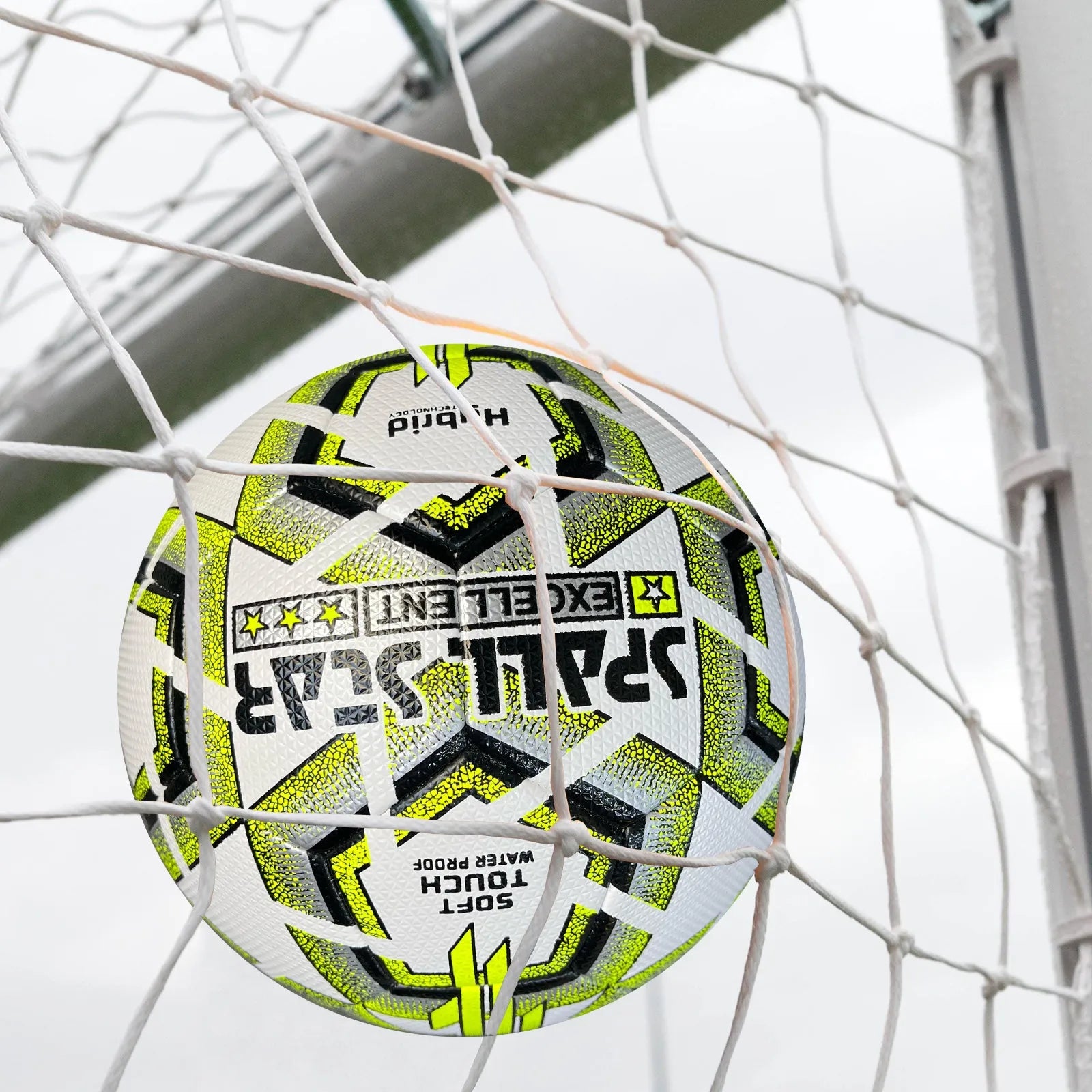 Football Soccer Ball For Matches World Cup Best Indoor/Outdoor Water Proof Ball For Professional Training And Matches Men And Women Youth And Adult(HF-2002) | Ideal for All Surfaces, Kids & Adults