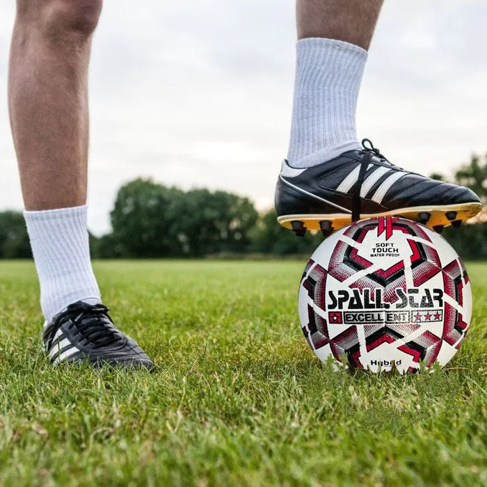 football soccer ball for matches world cup best indoor/outdoor water proof ball for professional training and matches men and women youth and adult(hf-2002) | ideal for all surfaces, kids & adults