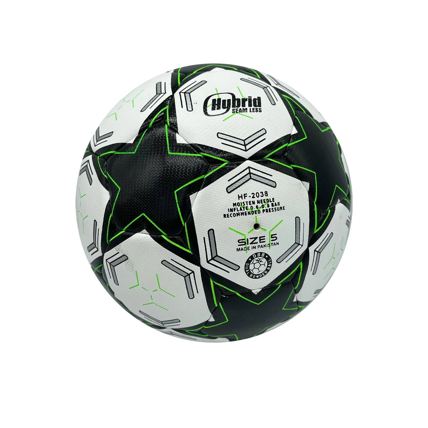 football soccer ball for matches world cup best indoor/outdoor water proof ball for professional training and match men and women youth and adult(hf-2038) | ideal for all surfaces, kids & adults