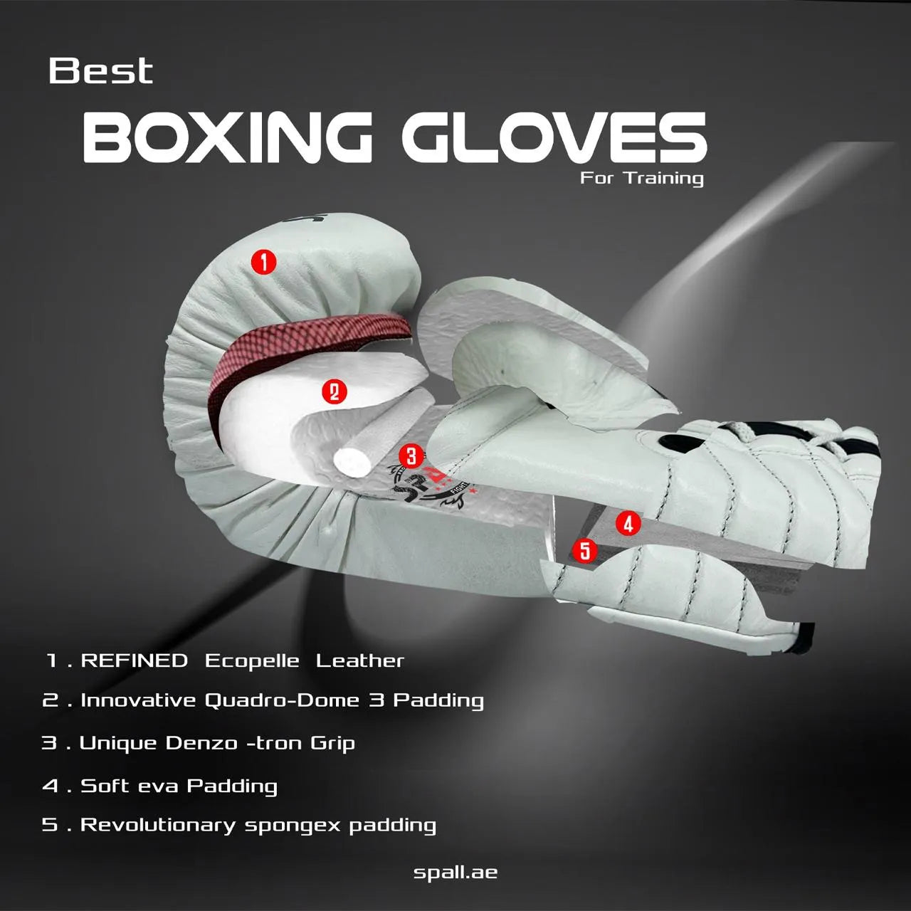 professional boxing gloves for strong punches sparring and kickboxing fighting punch bag workout muay thai and training | ideal for all surfaces, kids & adults | match-ready | includes pump & needle