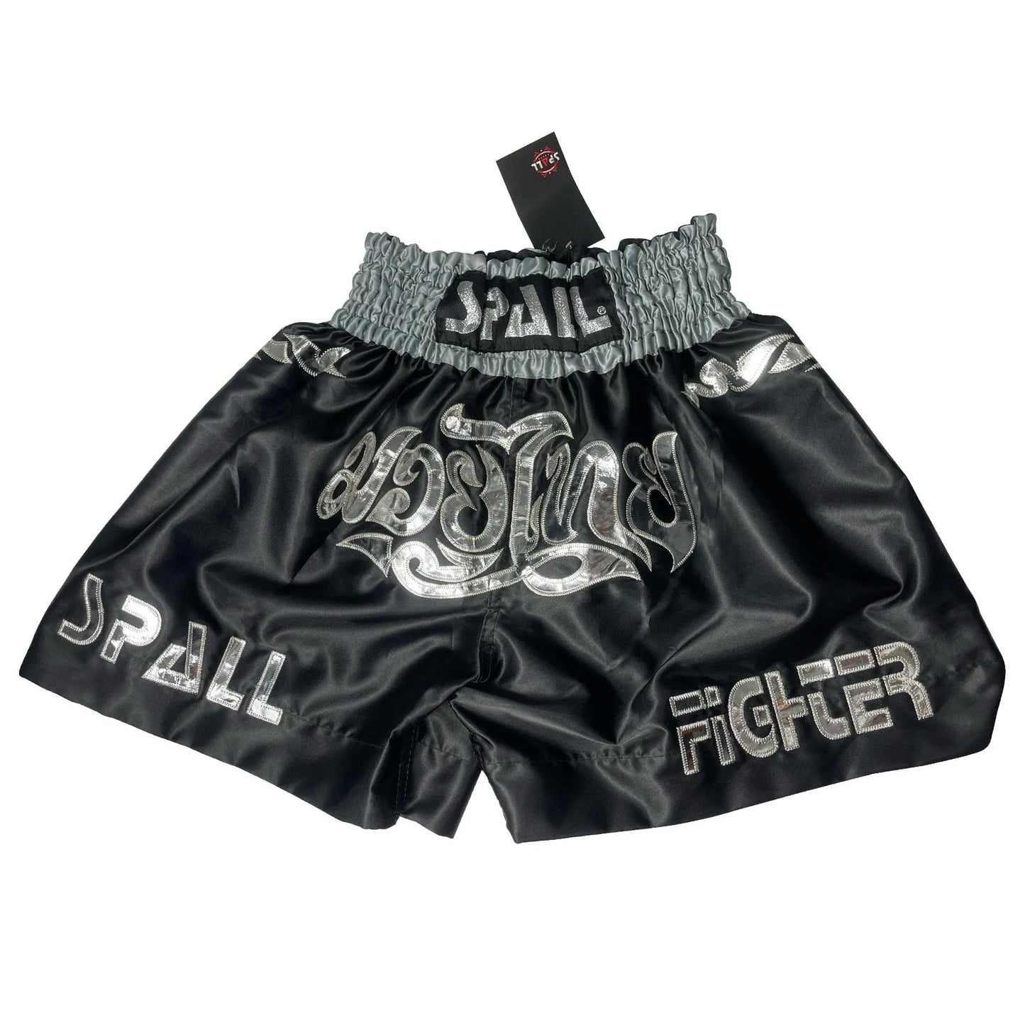 boxing shorts for men muay thai shorts for kickboxing wrestling grappling fight and cross training martial arts training gym clothing | ideal for all surfaces, kids & adults | match-ready