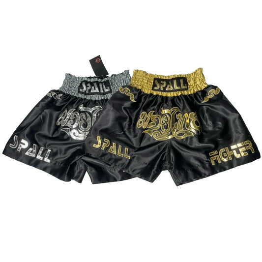 Boxing Shorts For Men Muay Thai Shorts For Kickboxing Wrestling Grappling Fight And Cross Training Martial Arts Training Gym Clothing | Ideal for All Surfaces, Kids & Adults | Match-Ready