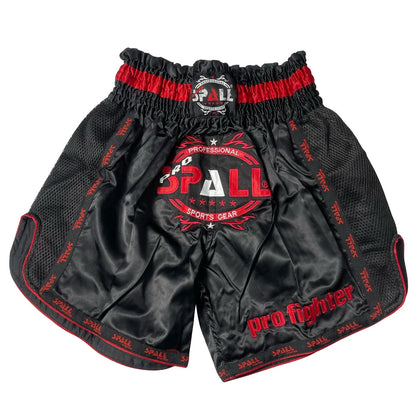 Boxing Shorts For Men Muay Thai Shorts For Kickboxing Wretling Grappling Fight And Cross Training Martial Arts Training Gym Clothing | Ideal for All Surfaces, Kids & Adults | Match-Ready