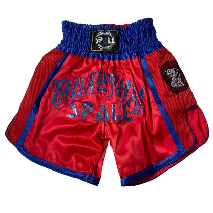 Boxing Shorts For Men Muay Thai Shorts For Kickboxing Wretling Grappling Fight And Cross Training Martial Arts Training Gym Clothing | Ideal for All Surfaces, Kids & Adults | Match-Ready