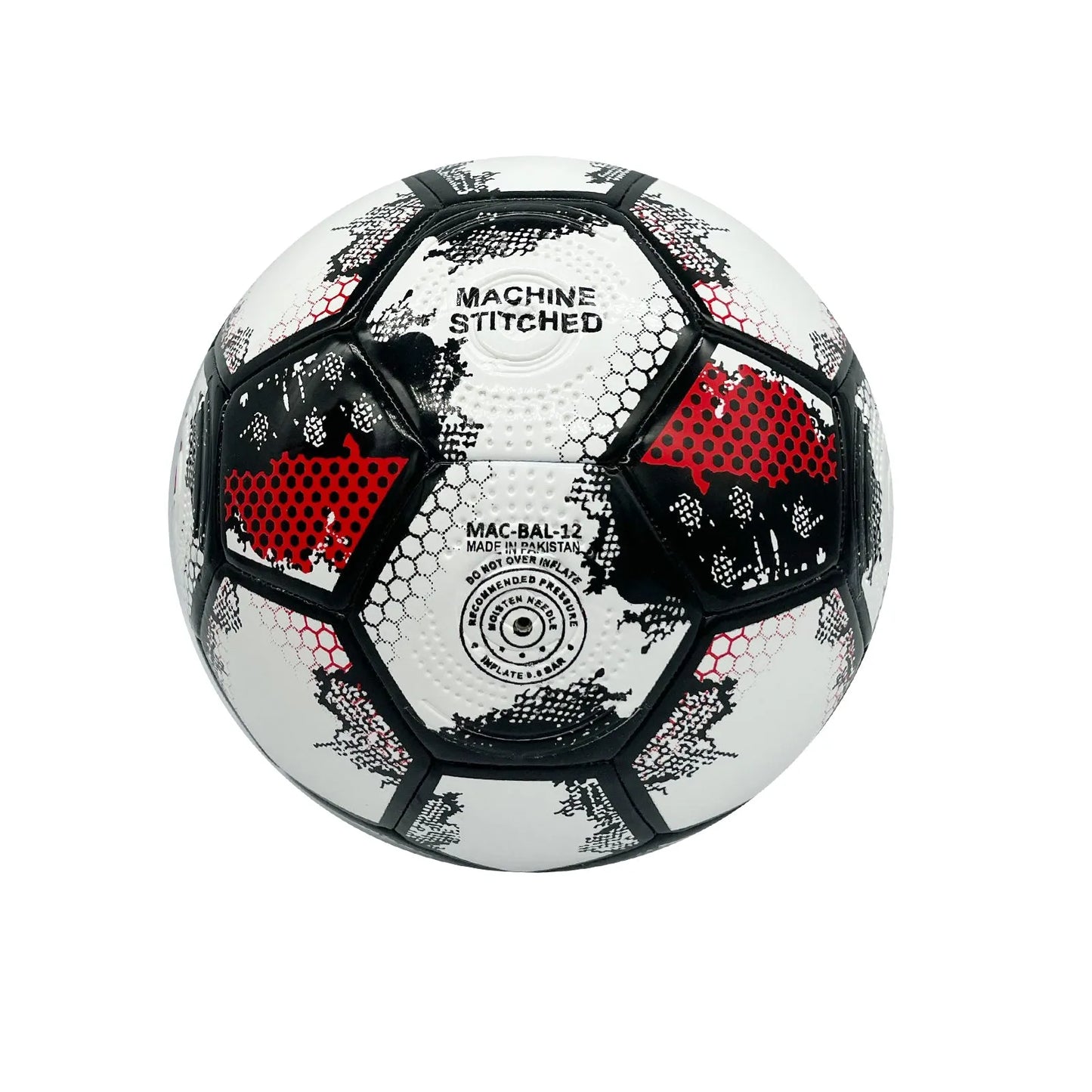 football soccer ball for matches world cup best indoor/outdoor water proof ball for professional training and match men and women youth and adult(mac-ball-12) | ideal for all surfaces, kids & adults