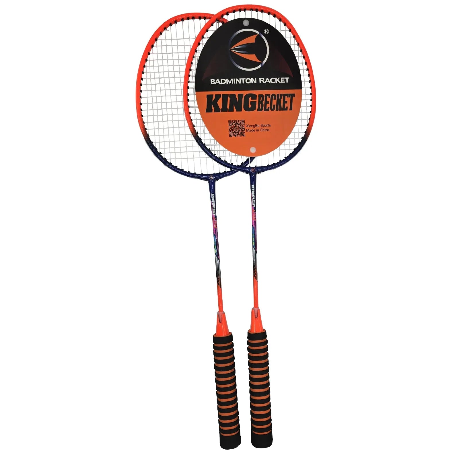 Badminton Rocket With Grip Soft Handles Smash Power Frame With Free Full Cover Ultra Light Weight Carbon Fiber Single High Grade Perfect For Men And Women | Ideal for All Surfaces, Kids & Adults
