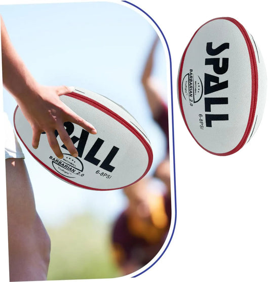 Rugby Ball For Youth And Adult Player Sports Outdoor Professional Synthetic Rubber Grade Super Grip Heavy Duty And Durable Hand Stitched Football Standard Training Official Balls | Ideal for All Surface