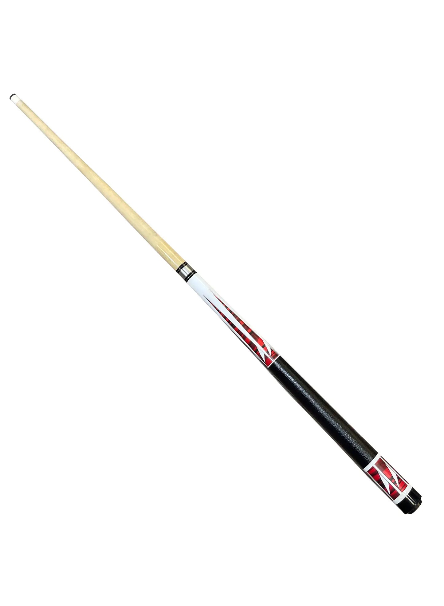 snooker cue stick play billiard pool sticks wood material straight feel good beautiful entertainment snooker billiard tool (229143) | ideal for all surfaces, kids & adults | match-ready | includes pump