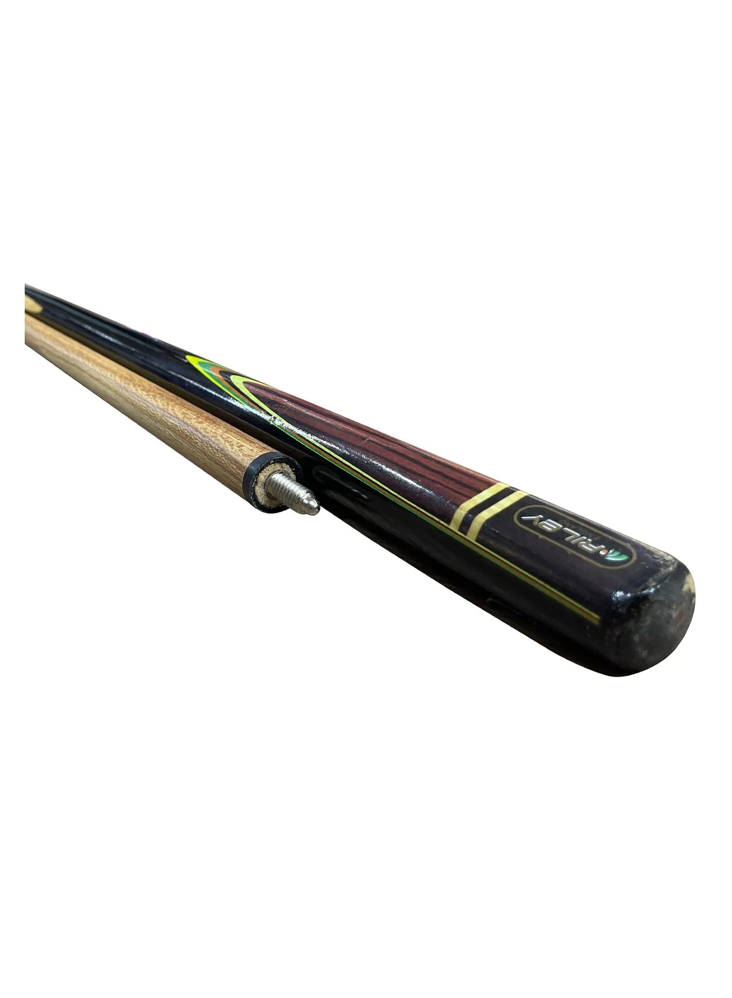 snooker cue stick play billiard pool sticks wood material straight feel good beautiful entertainment snooker billiard tool (24343) | ideal for all surfaces, kids & adults | match-ready | includes pump
