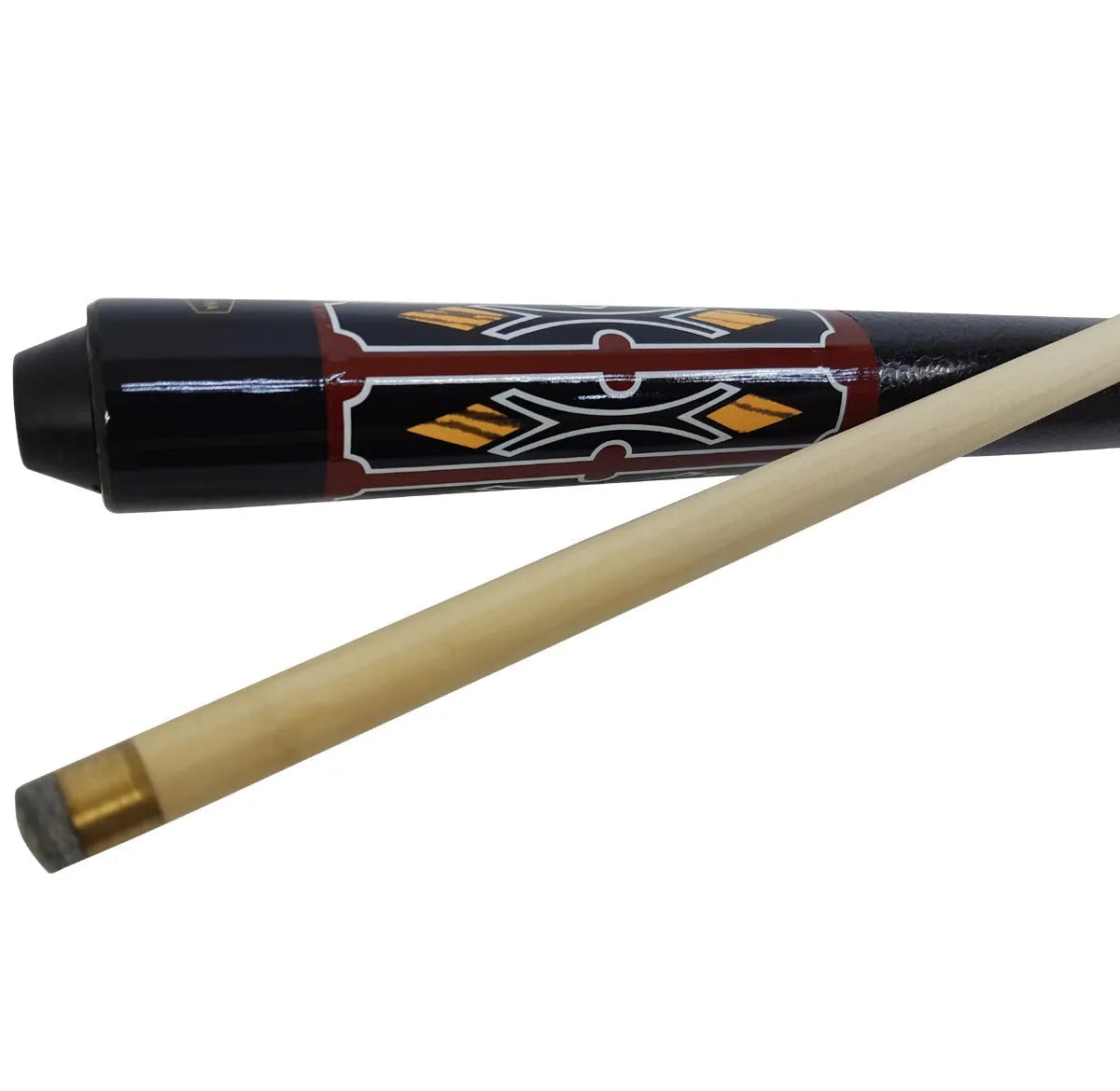 2-piece 58 inch13 mm carbon fibre billiard pool cue composite pool cue sticks set | ideal for all surfaces, kids & adults | match-ready | includes pump & needle | durable & long-lasting performance