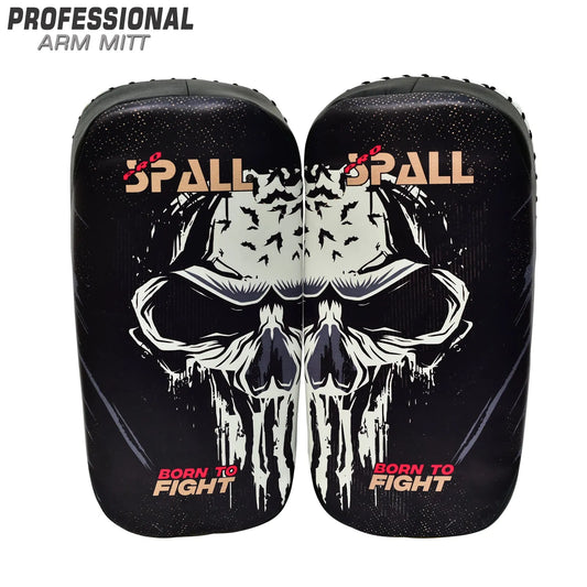 Arm Mitt Kicking Thai Pad Blue Red Black for Boxing Taekwondo Muay Thai MMA Kickboxing Fitness Martial Arts Sports Indoor and Outdoor Training for Men and Women By SPALL(SI-1570) | Ideal for All Surface